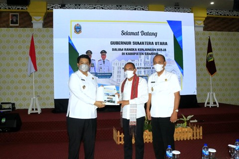 Pasca Ditetapkan PPKM Level 2, Gubsu Beri Penguatan di Kabupaten Samosir