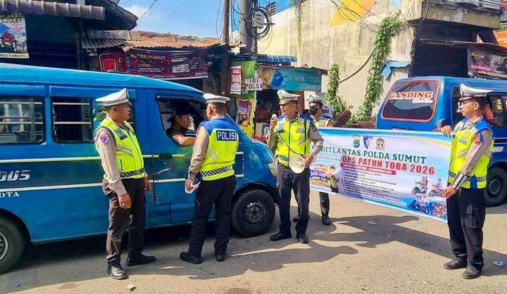 Hari Keenam Ops Patuh Toba 2026, Polda Sumut Padukan Penindakan dan Edukasi Keselamatan