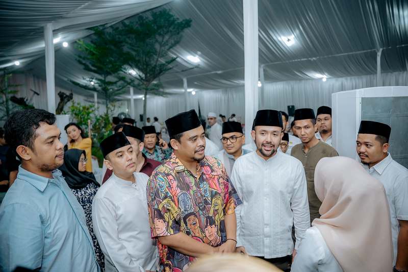 Wali Kota Medan Buka Bersama dengan Pengurus HIPMI di Kecamatan Medan Selayang