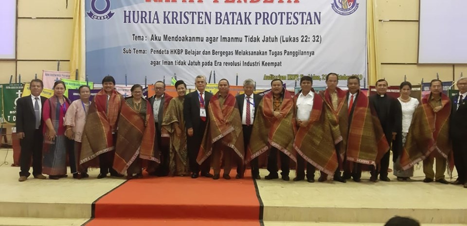 Walikota Sibolga Penuhi Undangan Ephorus HKBP