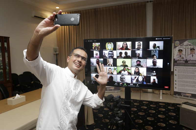 Wagub Sumut Ajak Milenial Bergerak Bantu Pemerintah dan Masyarakat Melawan Covid-19