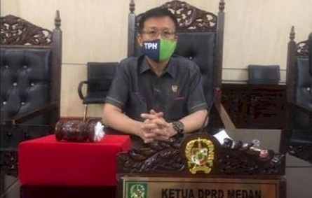 Kota Medan Turun PPKM Level 2, Ketua DPRD Imbau Warga Tetap Patuhi Prokes