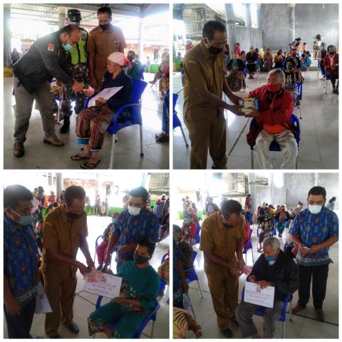 Pemdes Paribun Salurkan BLT-DD Tahap I Bulan ke-3 Disertai Bantuan Gizi Susu