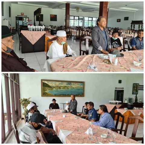 Ketua Dewan Masjid Karo Tatap Muka Workers Comunity Pemenangan KARO JAMBI - PAULUS SITEPU