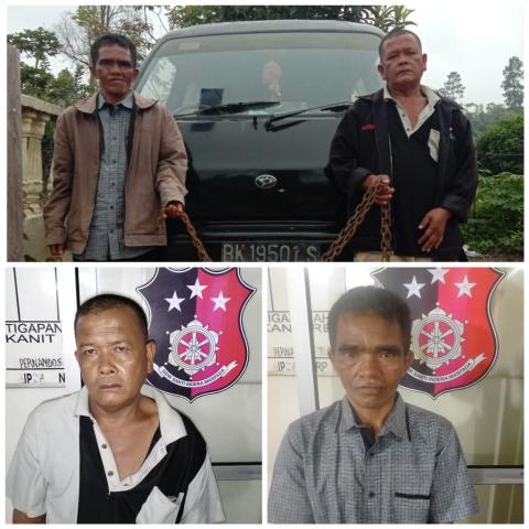 Polsek Tigapanah Berhasil Ungkap Dalang Pembunuhan Mayat Mr X Lau Biang, Pelaku Diupah Rp 6,5 juta