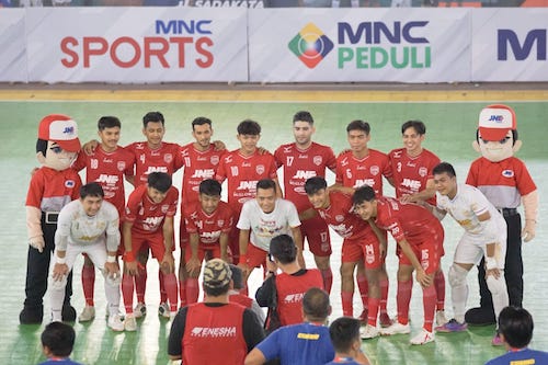 Cosmo JNE Libas Vamos dan Giga FC di GOR Serbaguna Medan