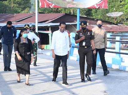 Hari Kedua, Presiden Jokowi Kunjungi Humbahas dan Dairi
