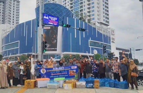 Semarak Ramadan: Paguyuban Jogja Medan Bagi-Bagi Bubur Candil di Ringroad