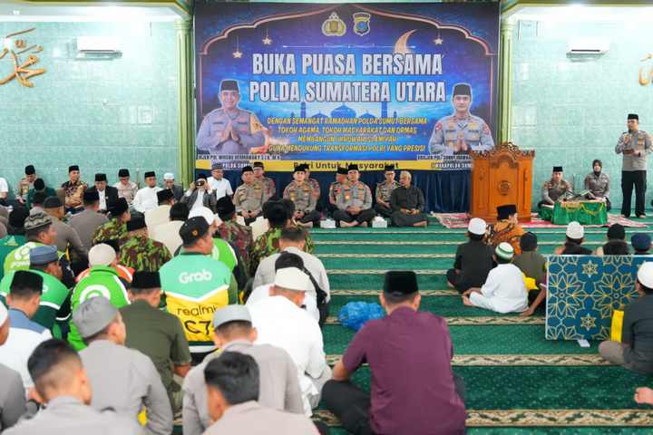 Kapolda Sumut Ajak Perkuat Ukhuwah dan Sinergi Dukung Polri Presisi di Bulan Ramadan