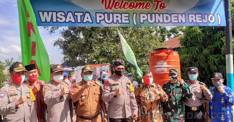 Hadiri Peresmian Kampung Paten, Kapolda Sumut Harapkan Jadi Percontohan