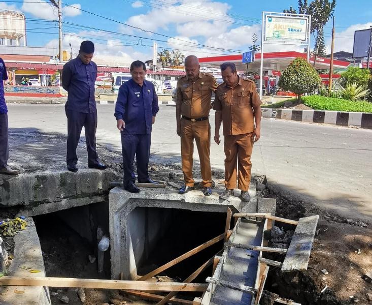 Pembangunan Box Culvert dan Revitalisasi Drainase Atasi Banjir Kabanjahe