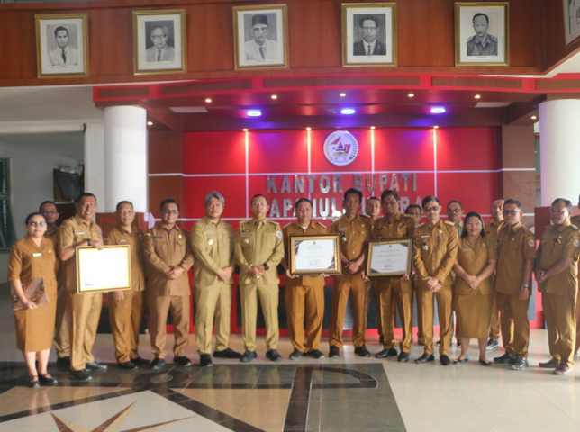 Komitmen Perkuat Tata Kelola Hukum, Tapanuli Utara Terima 3 Penghargaan dari Kanwil Kemenkum Sumut