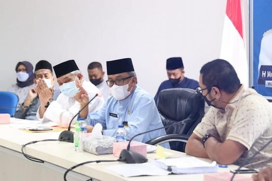 Terima Kunjungan DPRD Kabupaten Indragiri Hilir Jefridin Paparkan Penanganan Covid-19 di Batam