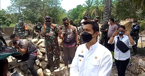 Wali Kota Pematangsiantar Resmikan TMMD Ke-112 Tahun 2021 Kodim 0207/Simalungun