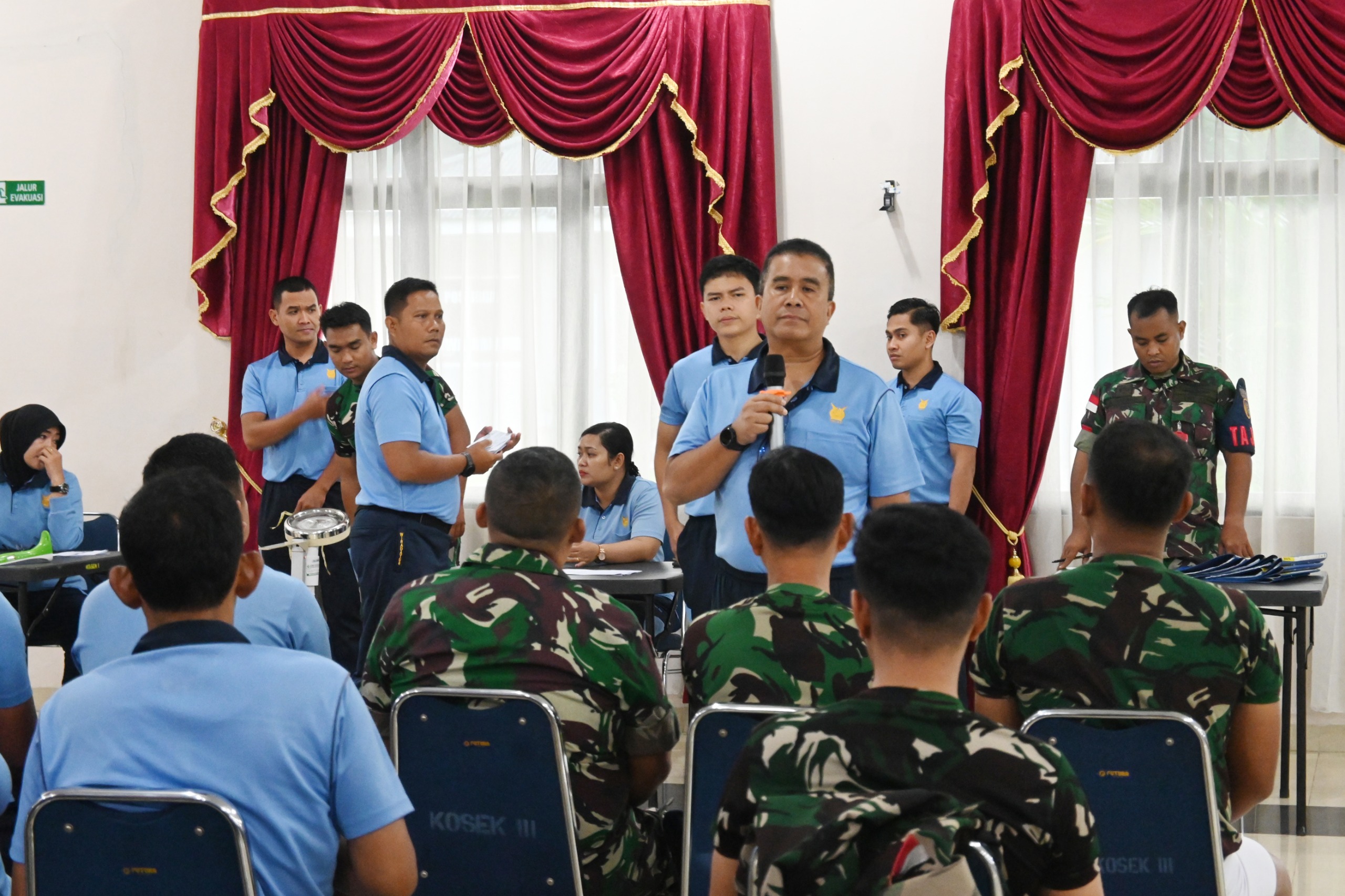 Kosek I Gelar Pemeriksaan Antropometri Guna Tingkatkan Kualitas Prajurit Agar Tetap Ideal dan Prima