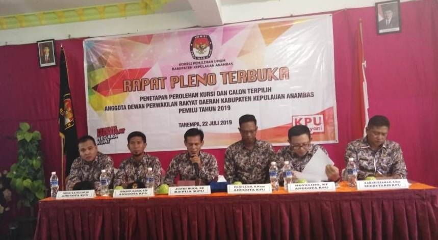 KPU Anambas Minta Calon Terpilih Serahkan LHKPN Secepatnya