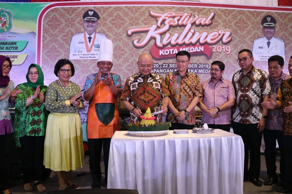 102 Pelaku Usaha Ikuti Festival Kuliner Kota Medan