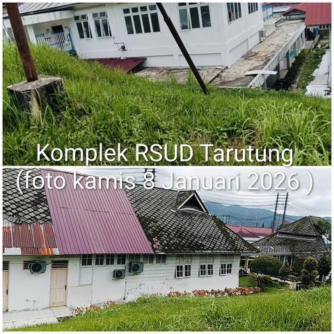 Komplek RSUD Tarutung Terlihat Tak Terurus, Pemkab Taput Diminta Turun Tangan 