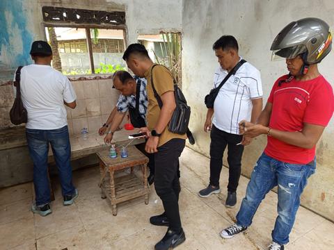 Polres Langkat Berantas Narkoba, Dua Lokasi Rawan di Tanjung Pura Dibersihkan