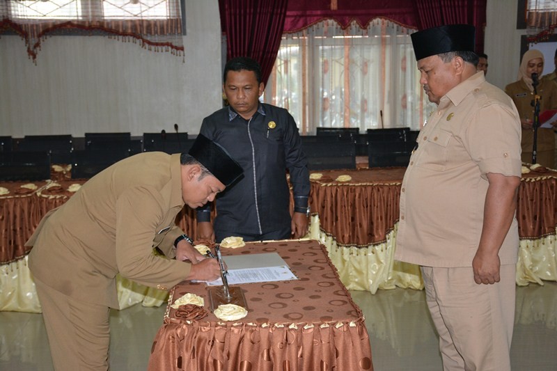 Walikota Sibolga Lantik Pj Dinas Sosial
