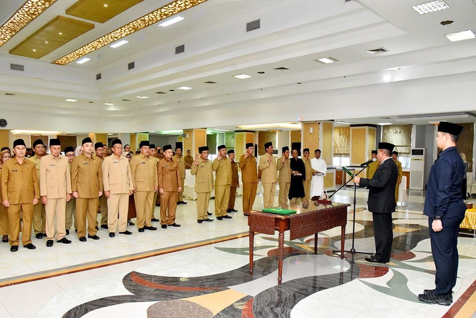 Ini Pejabat Eselon III Yang diLantik Gubernur 