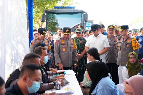 Polda Sumut Sediakan Layanan Kesehatan Gratis bagi Pemudik dan Sopir Bus