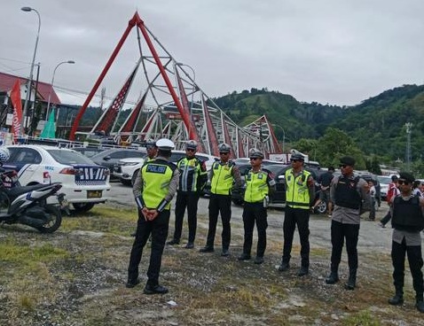 Operasi Lilin Toba 2025, Polda Sumut Pastikan Keamanan Ibadah Natal Mudik dan Wisata Terjamin