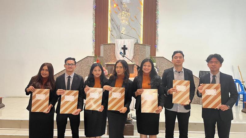 Pengurus Seksi Namaposo GKPS Maranatha Periode 2026–2029 Resmi Dilantik