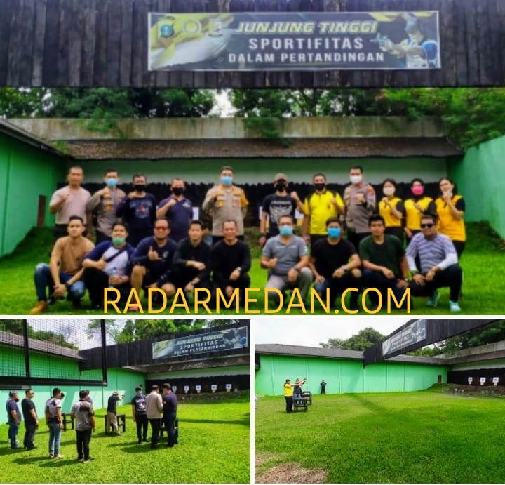 Kapolrestabes Medan Tingkatkan Kemampuan Anggotanya, Adakan Latihan Menembak