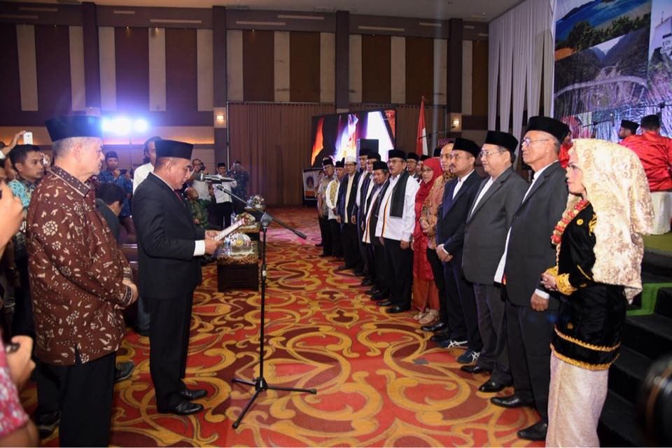 Edy Rahmayadi Kukuhkan Pengurus Badan Musyawarah Masyarakat Minang (BM-3) Sumut Periode 2018-2023