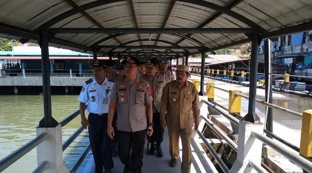 Wakil Walikota dan Kapolres Sibolga Tinjau Arus Mudik Jelang Natal dan Tahun Baru