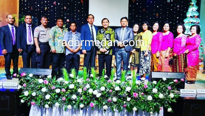 Bupati Karo Hadiri Natal Perdana di GPdi Imanuel Berastagi