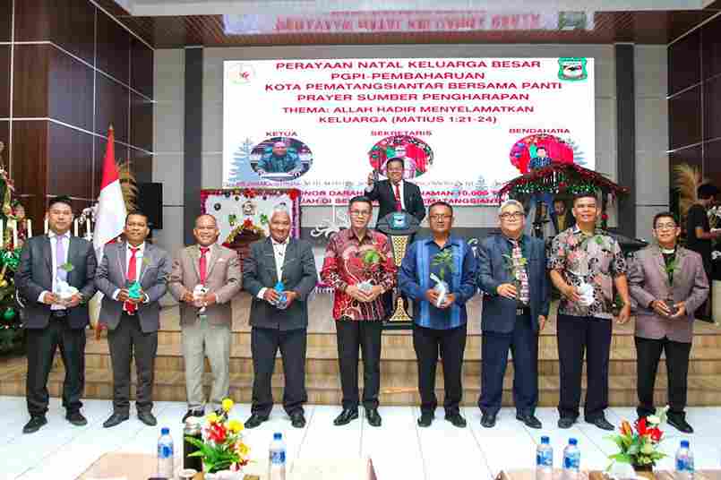 Pemko Apresiasi Natal PGPI-P: Donor Darah & Tanam 10 Ribu Bibit