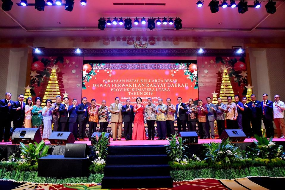 Ketua DPRD Baskami Ginting  Ajak Bekerja Untuk Tuhan, Bukan Untuk Dilihat Orang