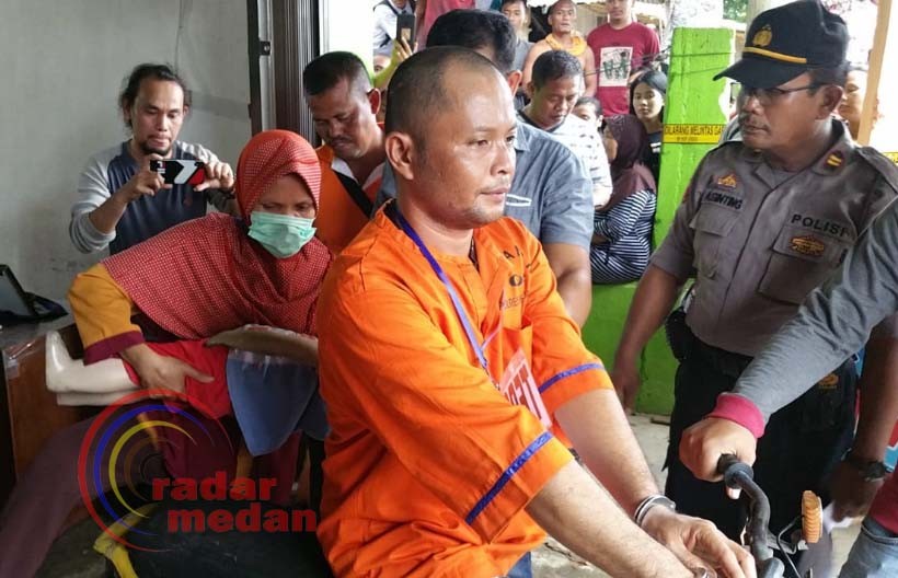 Motif Cemburu, Begini Rekonstruksi Alisaba Nazara Bunuh Bocah 4 Tahun di Deliserdang