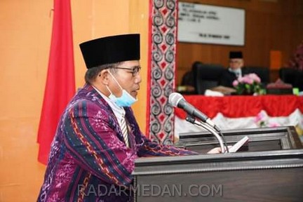 DPRD Pakpak Bharat Terima LKPJ Bupati