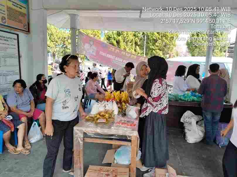 Pasar Murah Pemko Pematangsiantar Diserbu Warga