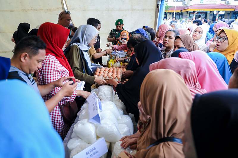 Pemko Medan Gelar Pasar Murah 151 Titik di 21 Kecamatan