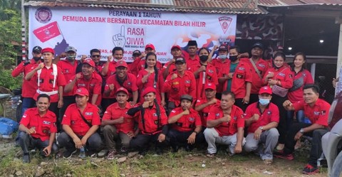 Genap 1 Tahun, PBB PAC Bilah Hilir Semakin Solid dan Kompak Gelar Makan Bersama