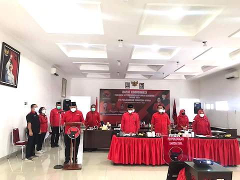 Hasto Minta Kader Jaga Soliditas Pada Rakor Pemenangan Pemilu 2024