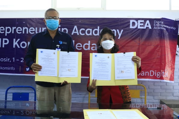 Bupati Samosir Buka Bimtek Digital Entrepreneurship Academy