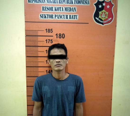 Polsek Pancur Batu Amankan Terduga Pelaku Pembacokan