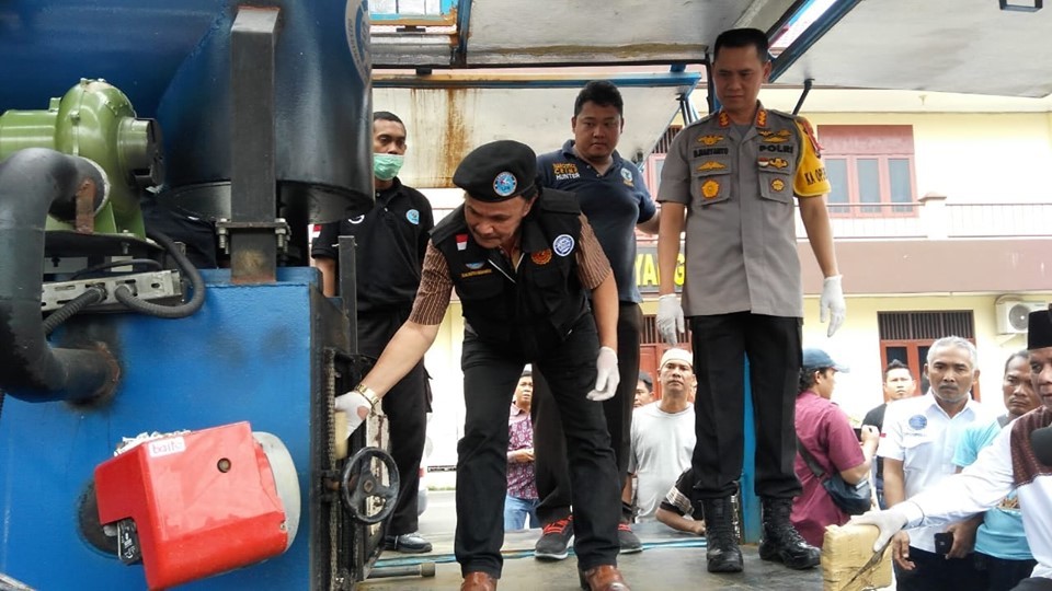 Polrestabes Medan Musnahkan Barang Bukti 169 Kg Ganja dan Narkotika