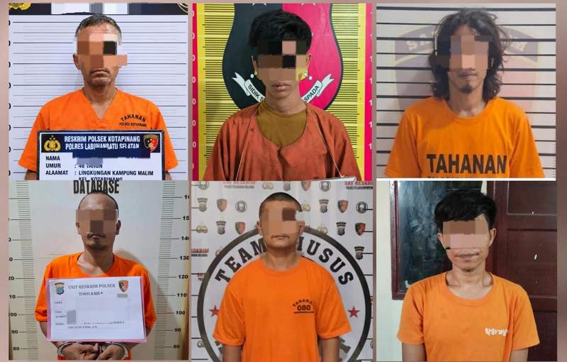 Dua Hari ini Polda Sumut Ungkap 52 Kasus Curas dan Curat, 59 Tersangka Diamankan