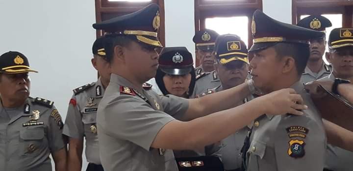 Serah Terima Jabatan Dijajaran Polres Tanah Karo