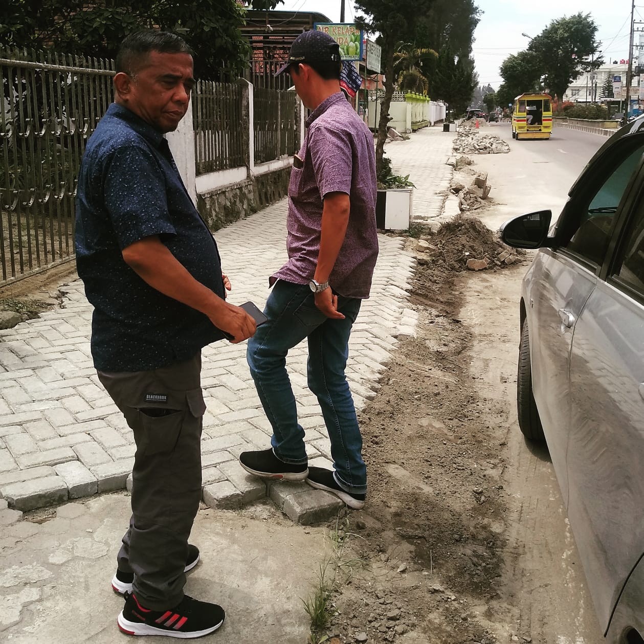  LAMI Karo Soroti Proyek Pembangunan Trotoar Jalan Veteran