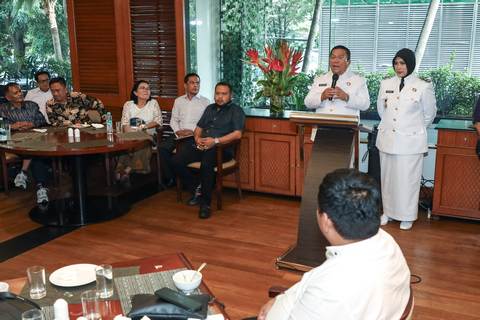 Usai Dilantik, Wali Kota-Wakil Wali Kota Pematangsiantar Gelar Temu Ramah di Jakarta