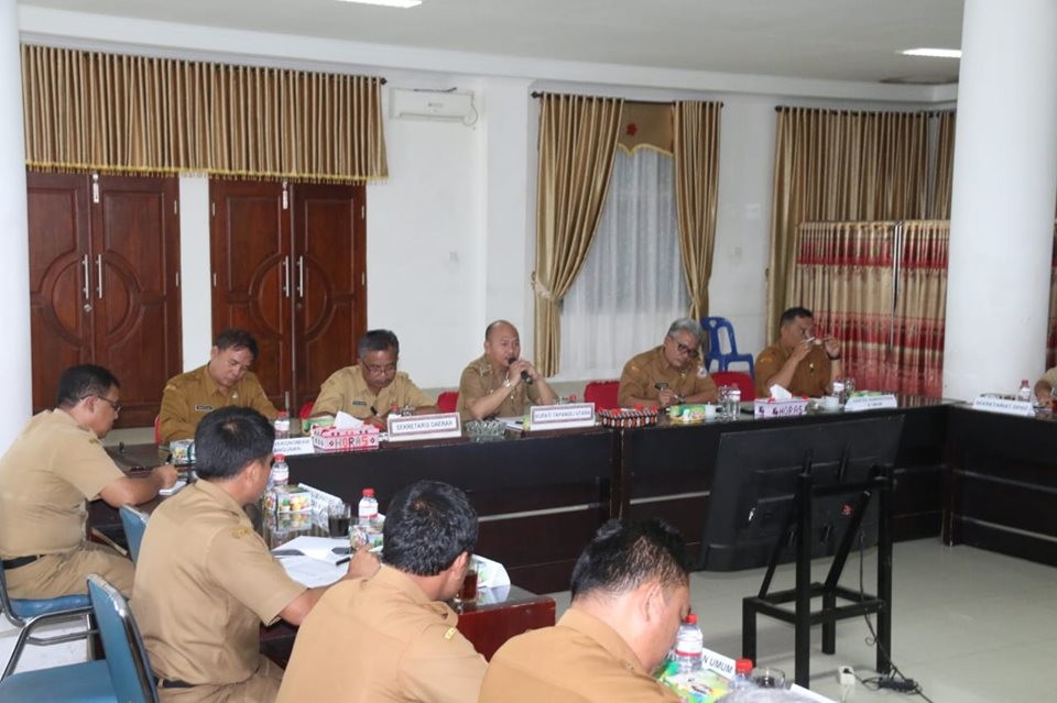 Bupati Taput Ingatkan OPD Fokus Terhadap Visi Misi Kepala Daerah