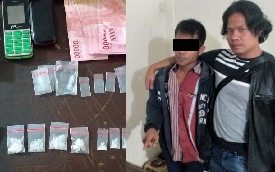 Polsekta Berastagi Ringkus Pengedar Narkoba Asal Binjai