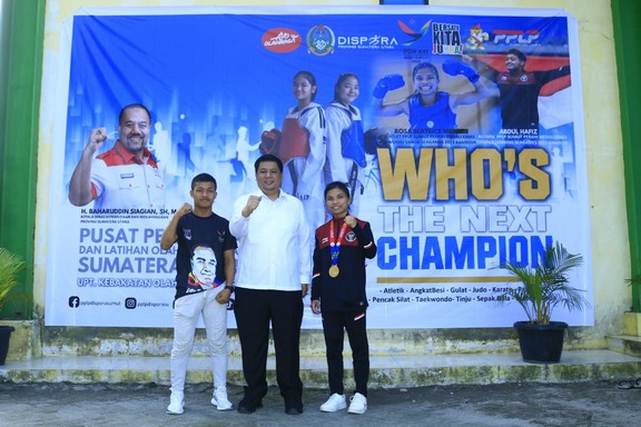 Bupati Samosir Sambut  Atlet Peraih Medali Emas Ajang SEA Games Ke-32 Kamboja